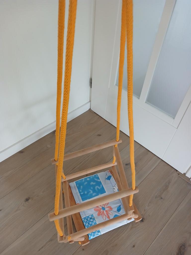 Houten baby/peuter schommel, Ophalen of Verzenden, Schommel