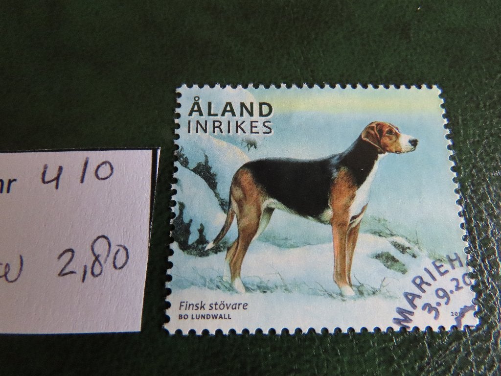 Aland 410, Ophalen of Verzenden, Finland, Gestempeld