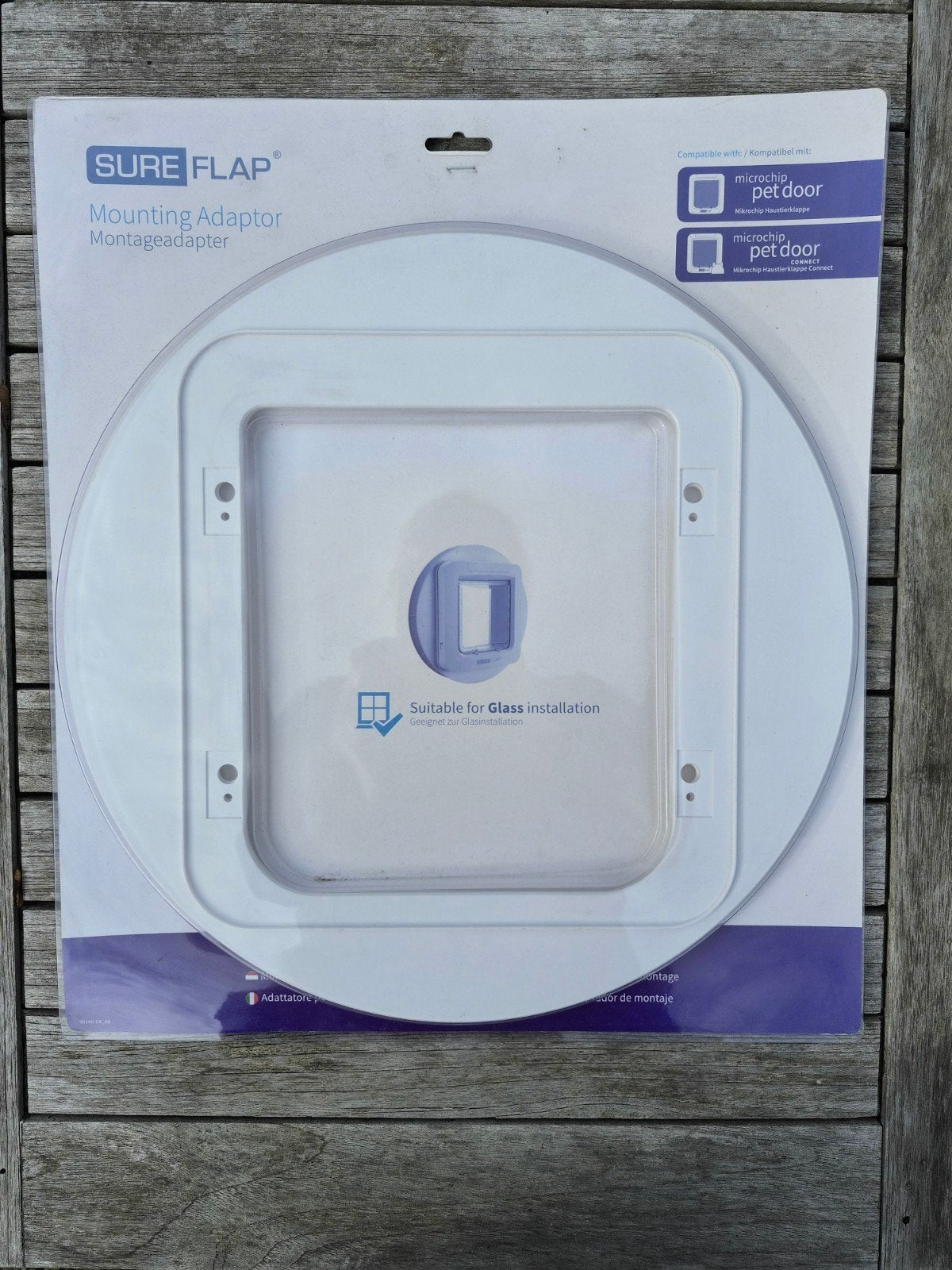 sureflap montageadapter voor ramen, Ophalen, Nieuw
