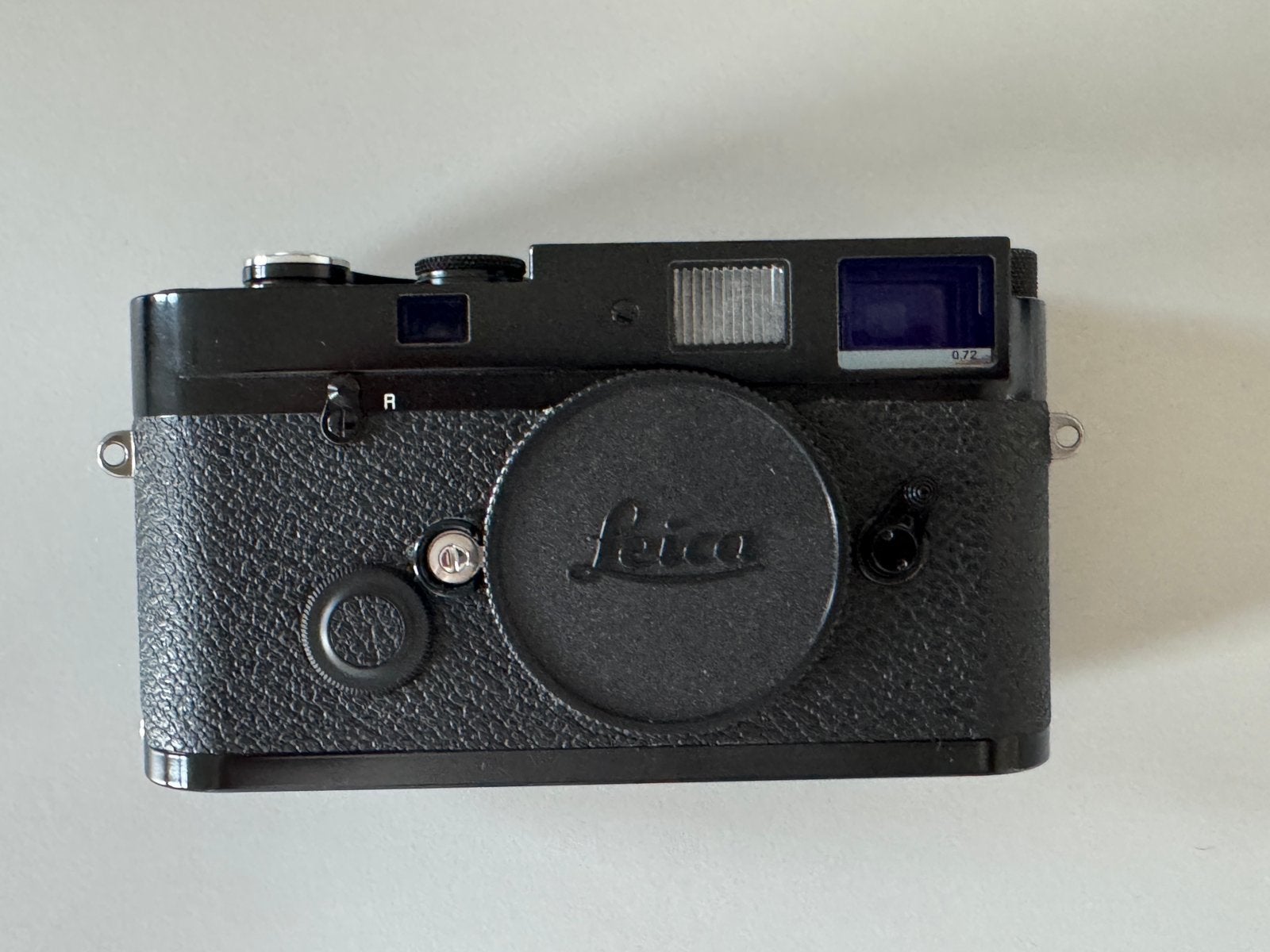 Leica MP black paint, Ophalen of Verzenden, Zo goed als nieuw, Compact, Leica