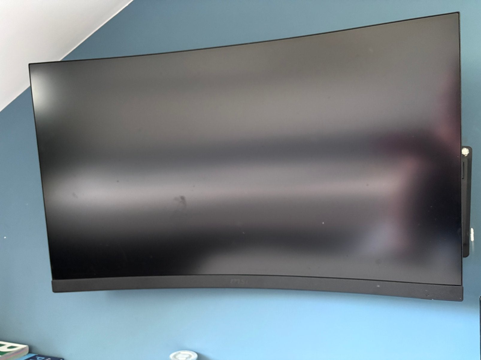 MSI Optix G32CQ4 – 32 inch Curved Gaming Monitor (165Hz QHD), Curved, VA, Zo goed als nieuw, DisplayPort