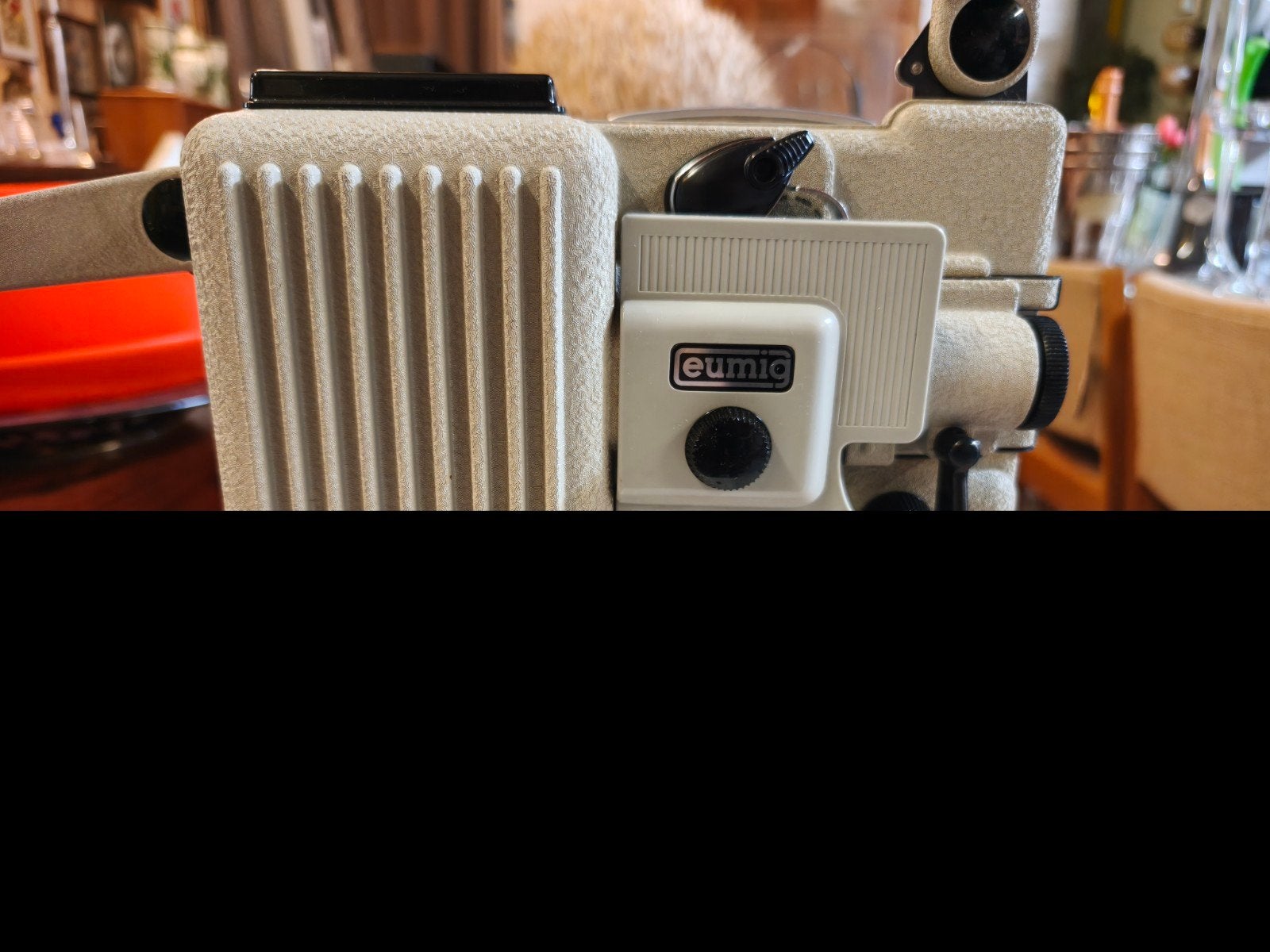 Eumig P8 8mm projector compleet met handleiding en koffer, Ophalen of Verzenden, Gebruikt, Overige typen