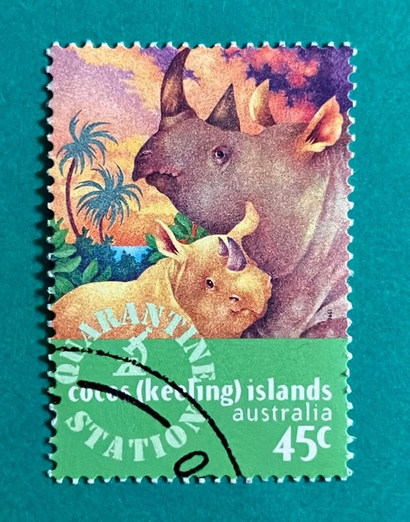 Cooks island bogers, Ophalen of Verzenden, Gestempeld