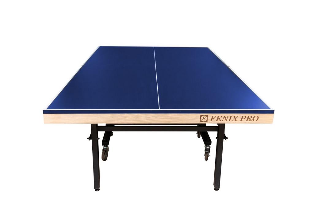 Professionele Pingpongtafel (Blauw) - Fenix Pro, Sport en Fitness, Tafeltennis, Ophalen, Nieuw, Tafel Indoor, Inklapbaar