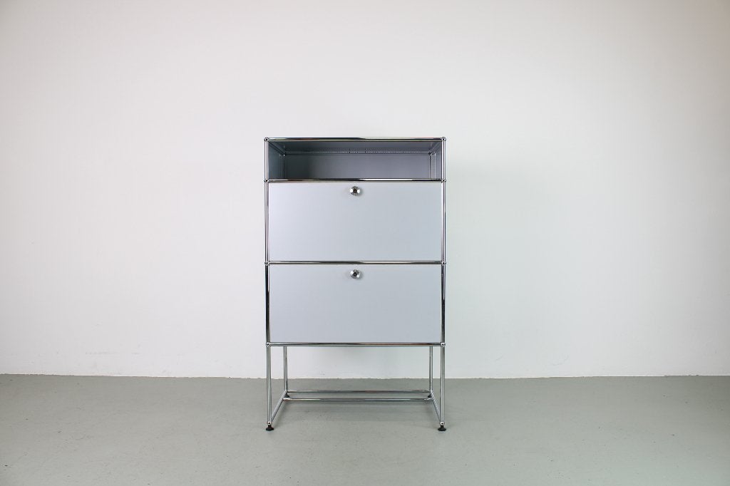 USM Haller kast, Matt Silver, 75/50/125 cm, Huis en Inrichting, Kasten | Ladekasten, Ophalen, 100 tot 150 cm, 5 laden of meer