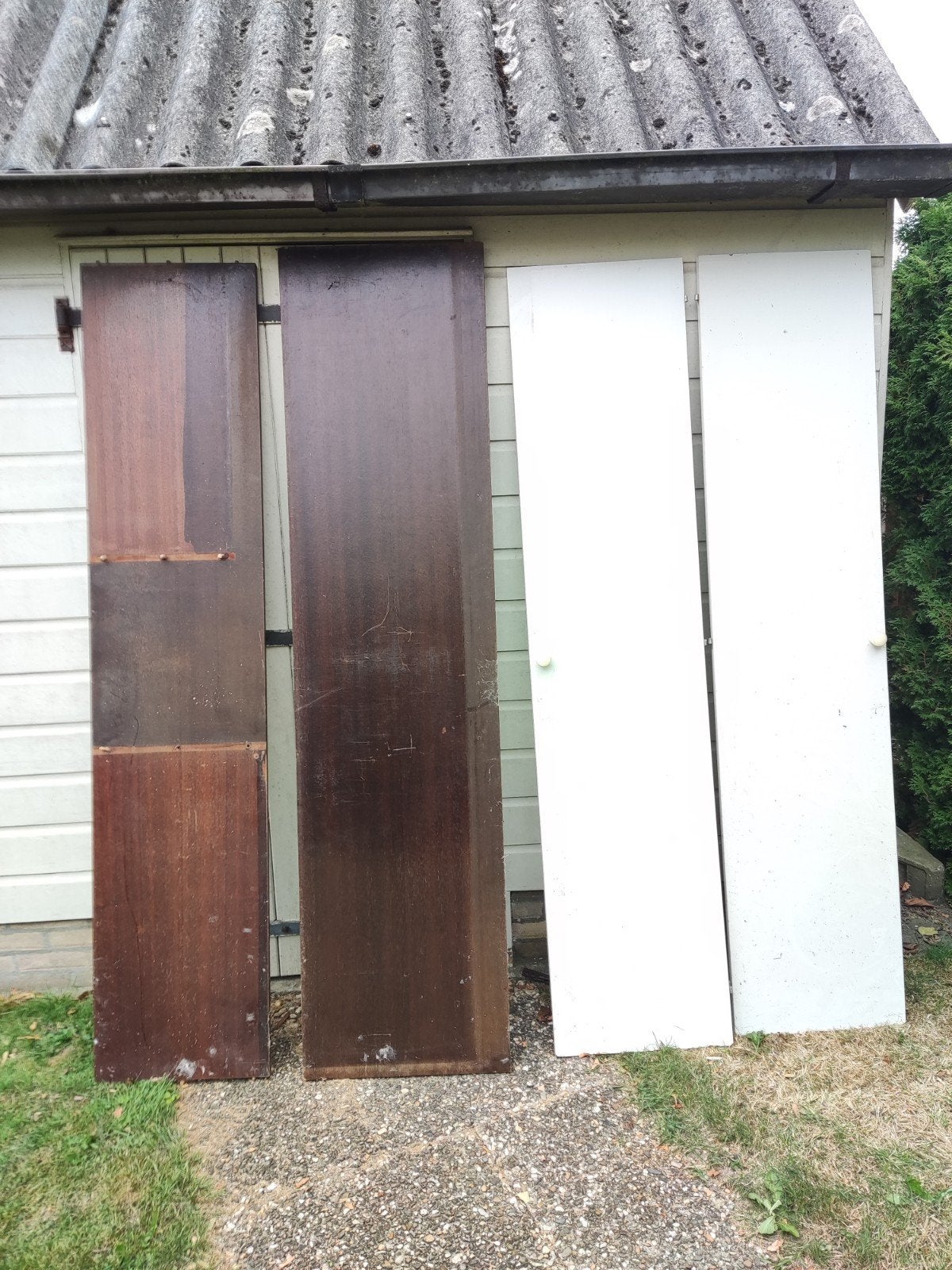 4 Platen, spaanplaat, GRATIS!, Ophalen, Gebruikt