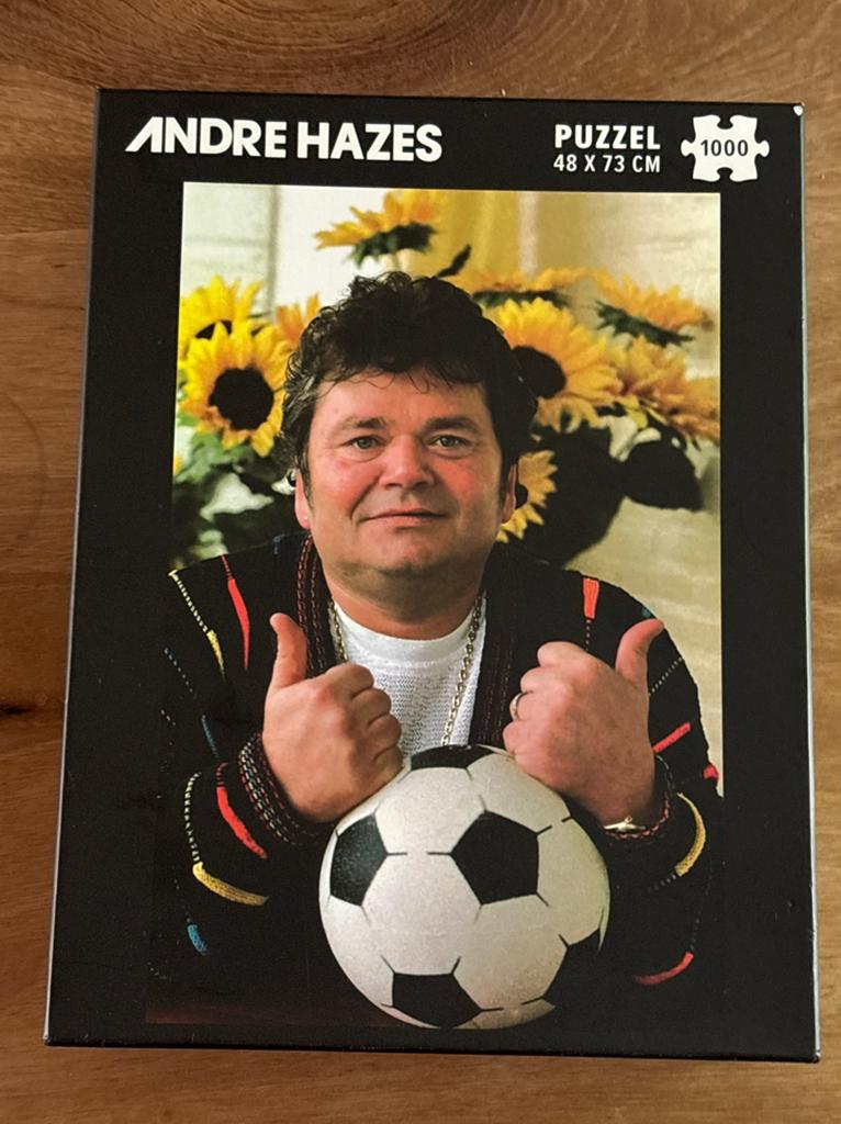 André Hazes Puzzel 1000 stukjes - Nieuw in doos, Ophalen of Verzenden, 500 t/m 1500 stukjes, Nieuw, Legpuzzel