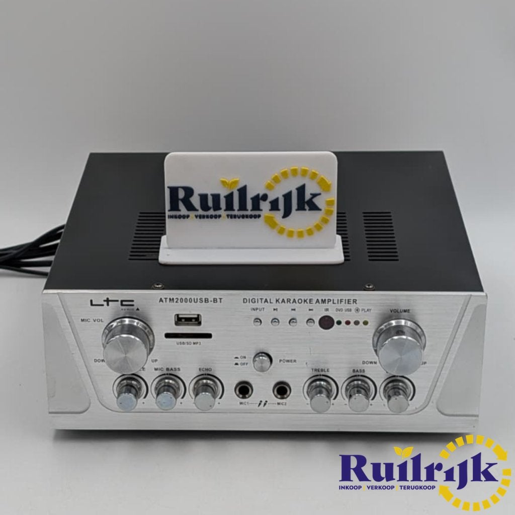 LTC ATM2000USB-BT Digitale karaoke versterker Stereo - Zgan, Flex Ltd., Zo goed als nieuw, https://flex.com/contact-us, Nobelstraat 10, 5807 GA Oostrum LB, Limburg, Nederland