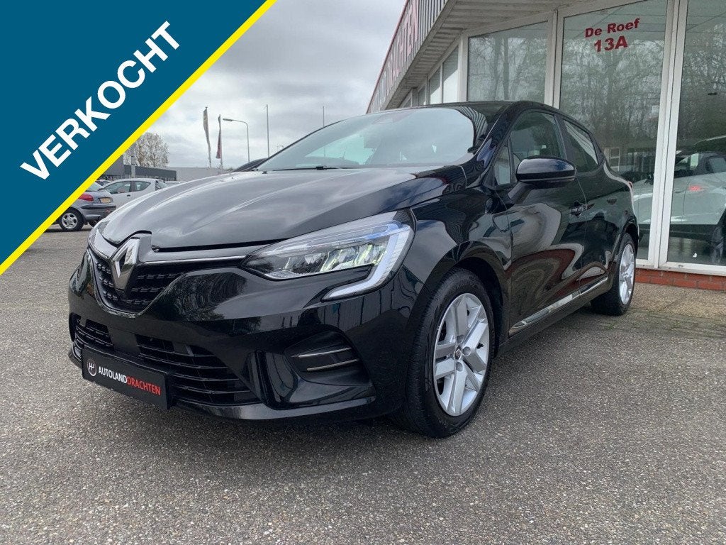 Renault Clio 1.0 TCe Intens (bj 2019), Auto's, Renault, Bedrijf, Te koop, Clio, ABS, Airbags, Airconditioning, Alarm, Android Auto