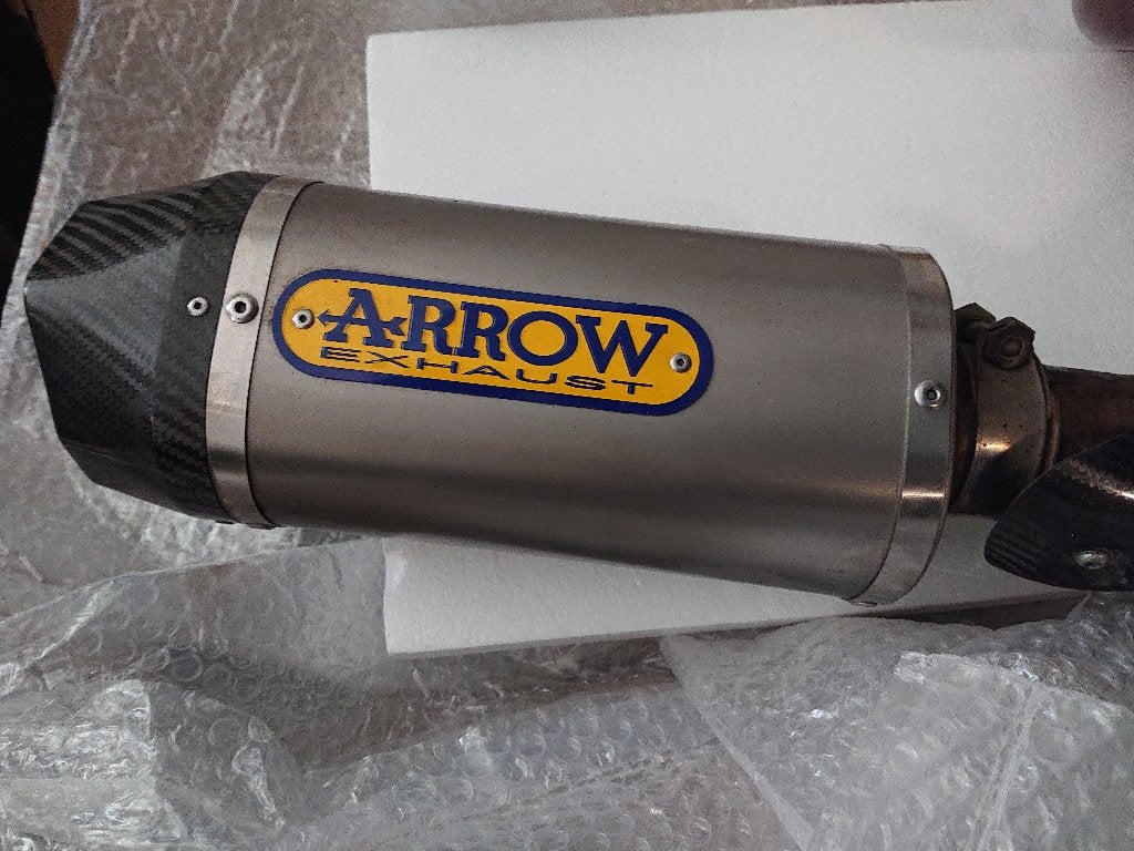 ARROW TITANIUM uitlaat systeem Multistrada 1200 2015 2017, Ophalen of Verzenden