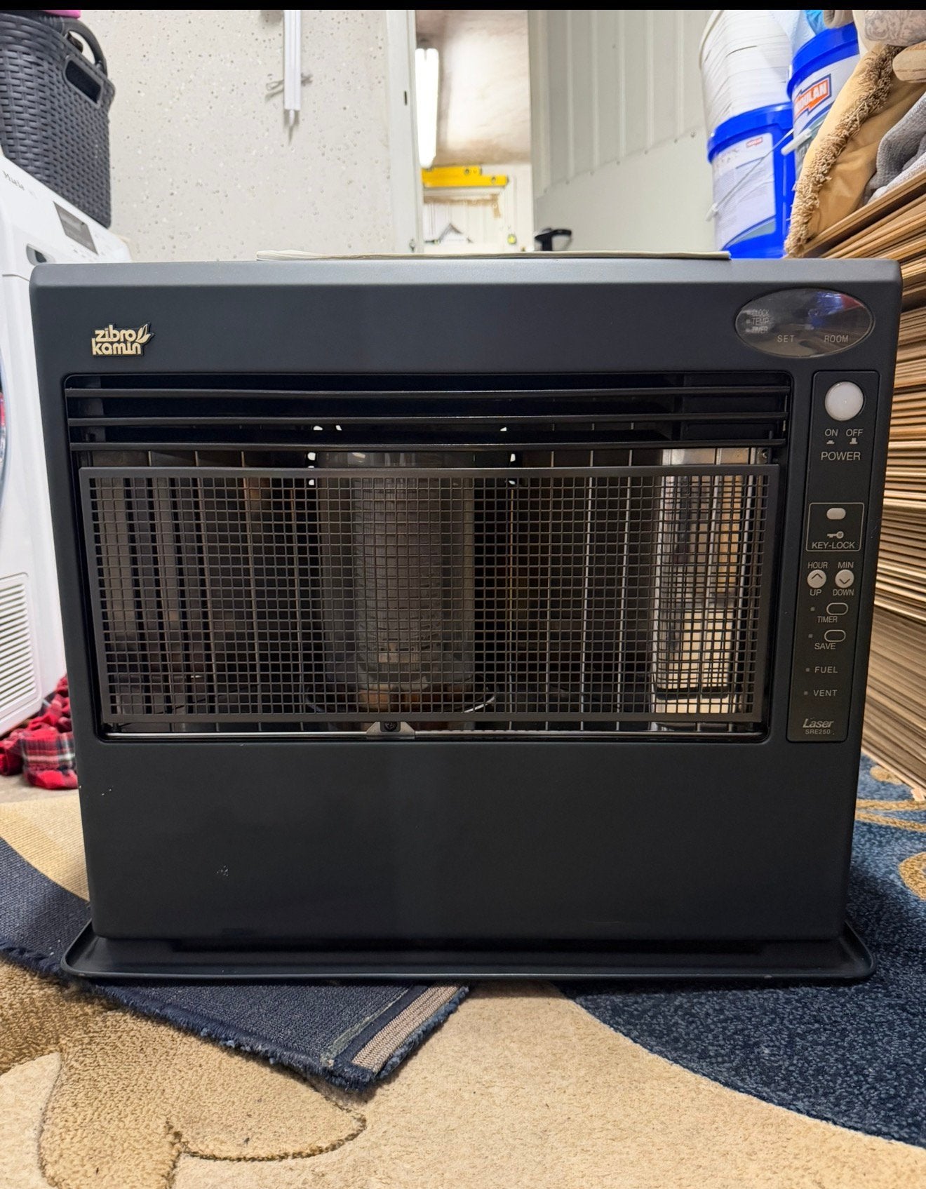 Zibro sre 250 4,9 kw nette staat, Ophalen of Verzenden, Zo goed als nieuw, Overige brandstoffen, Petroleumkachel