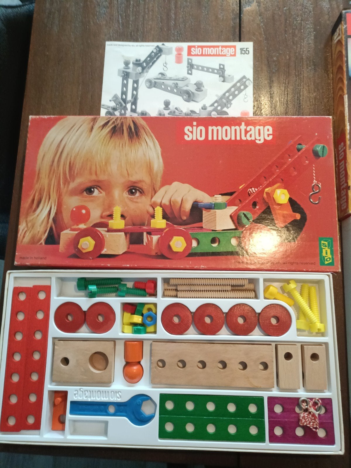 Vintage SIO Montage Bouwset - Educatief Speelgoed, Ophalen of Verzenden, Gebruikt