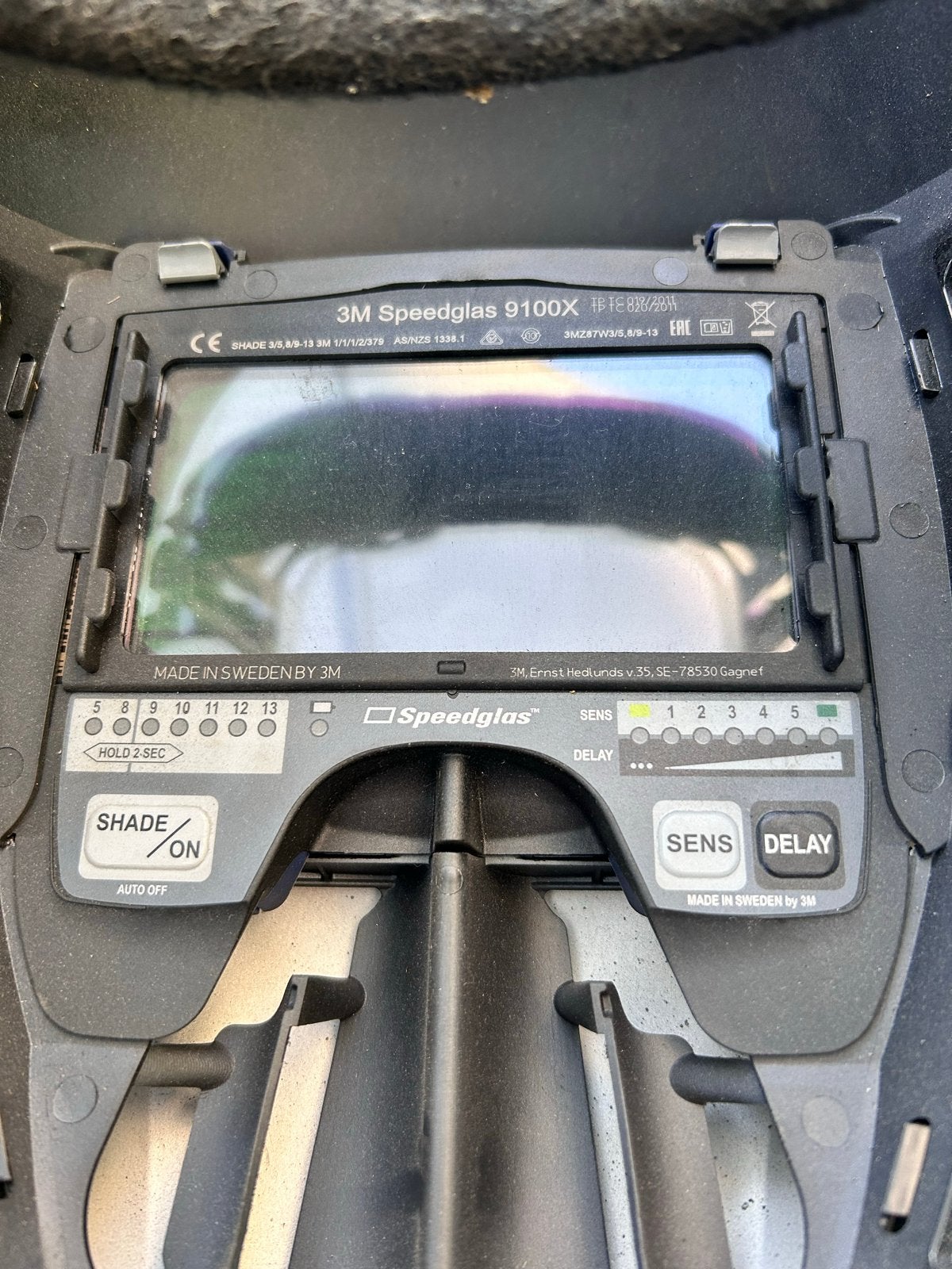 3M Speedglas 9100X Lashelm, Lasfilter, Ophalen, Zo goed als nieuw