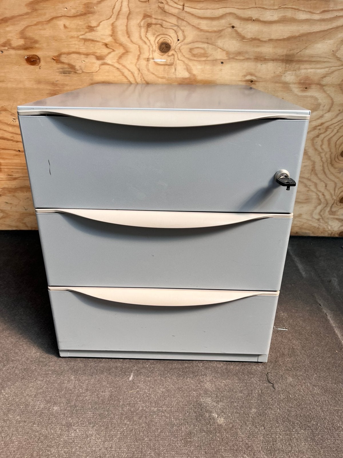 Ladekast metaal (Ahrend), Ophalen, Minder dan 50 cm, Xx, 3 of 4 laden