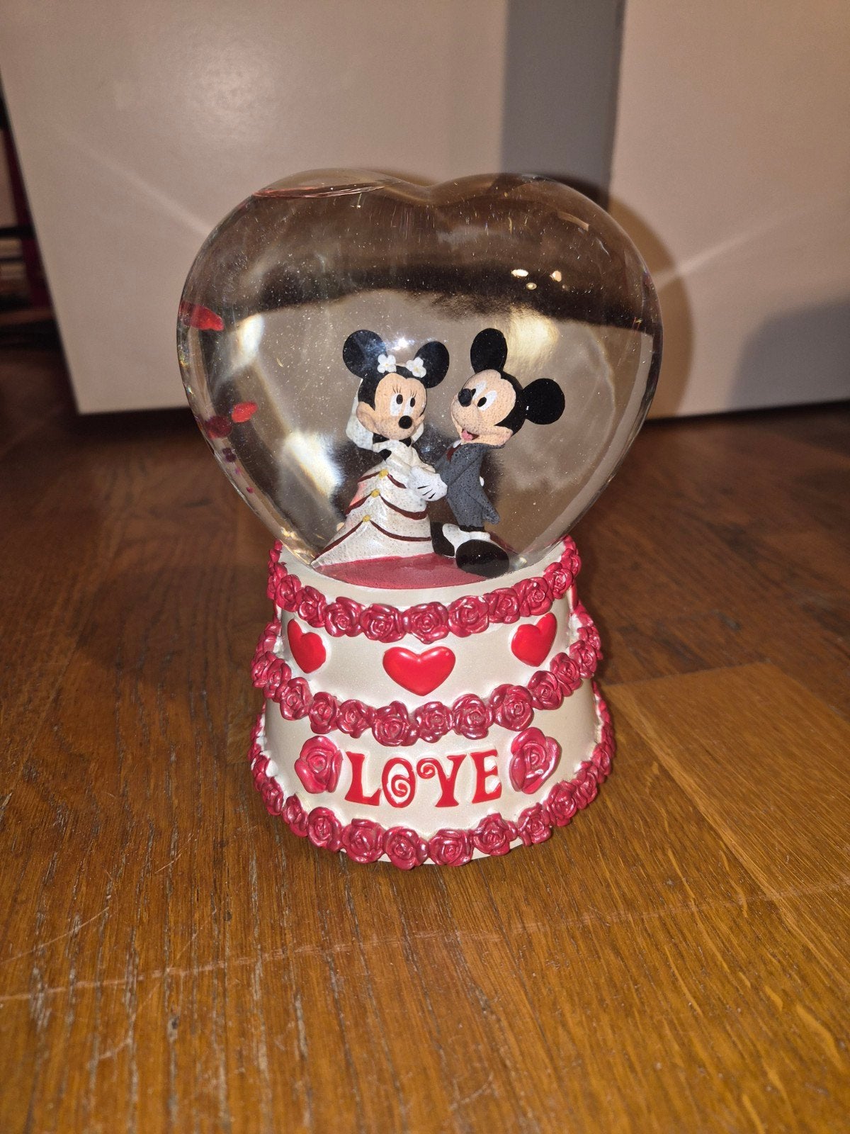Mickey & Minnie Bruidspaar Snowglobe - Muziek - Nette Staat, Ophalen of Verzenden