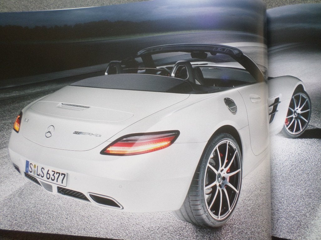 Mercedes SLS AMG 2013 Brochure, Ophalen of Verzenden, Zo goed als nieuw, Mercedes