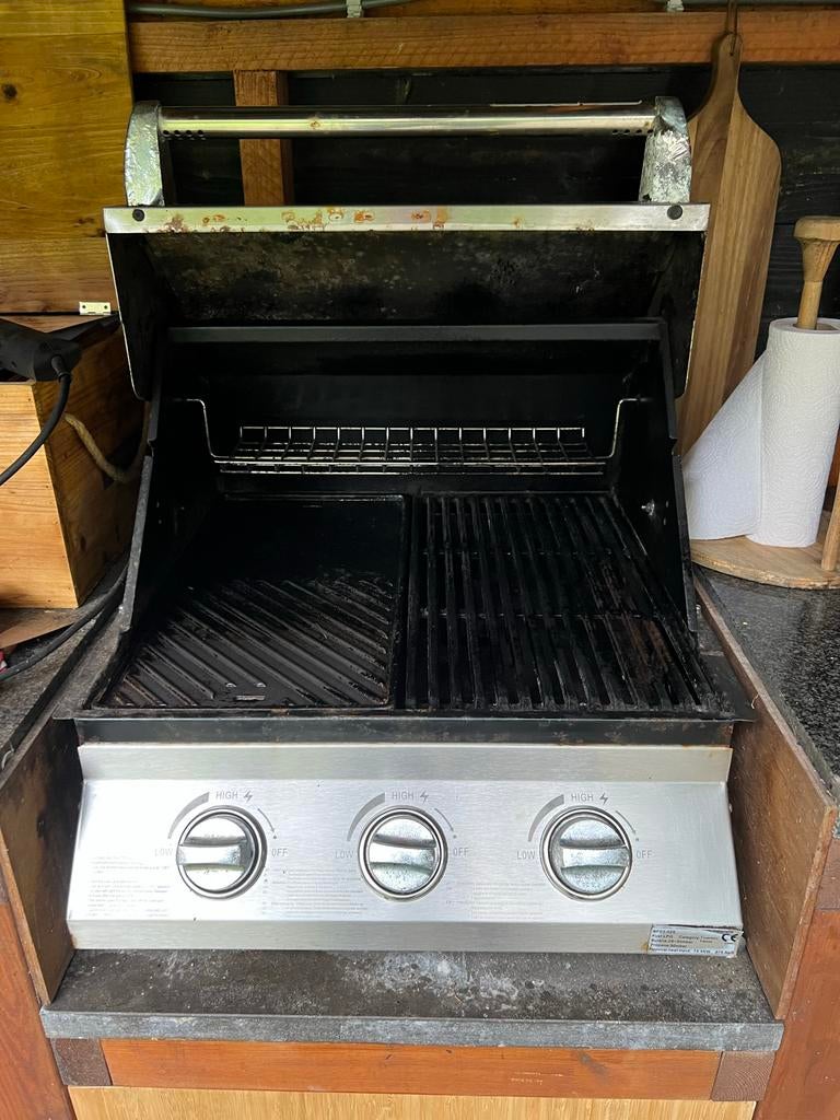 Patton Gas BBQ - Compacte buitenkeuken, Ophalen of Verzenden, Gebruikt