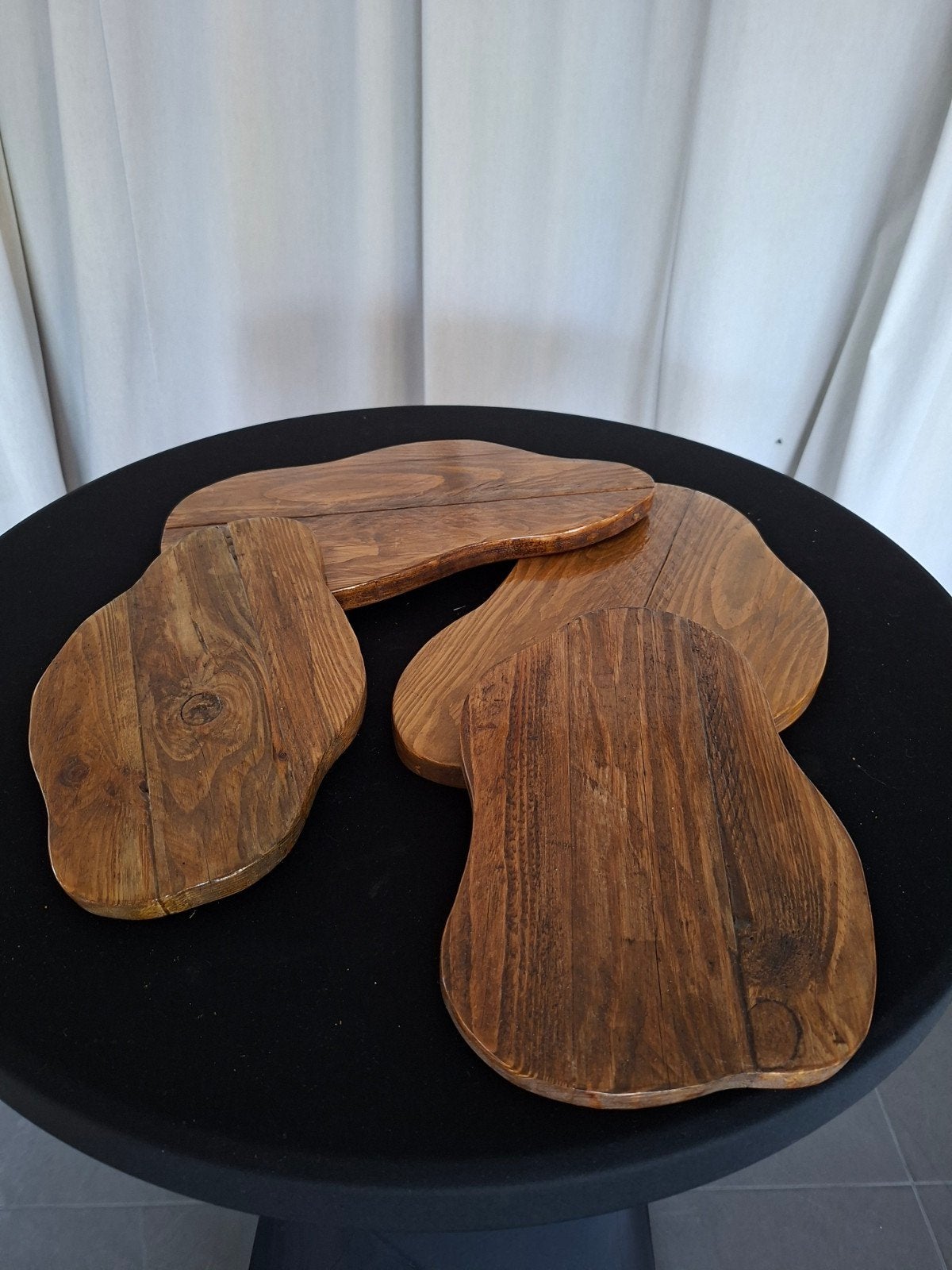 Borrelplanken (8 stuks), Ophalen, Gebruikt, Hout