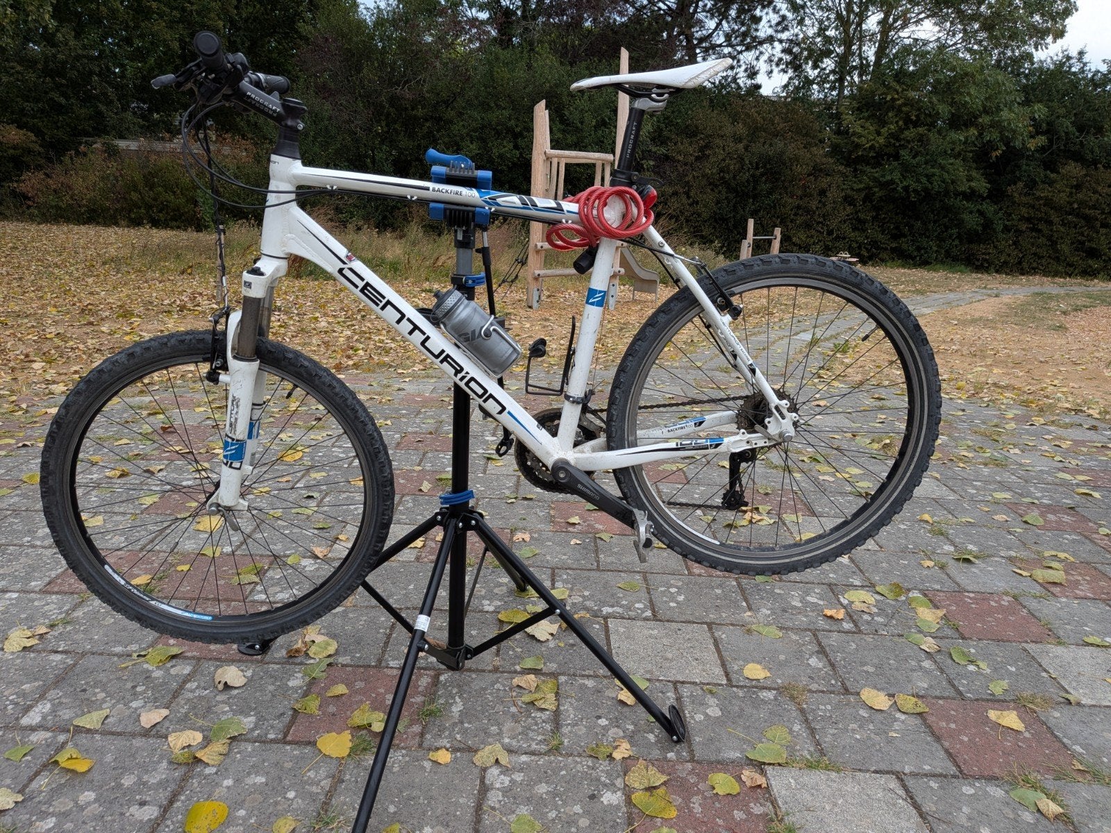 Centurion backfire 100, Ophalen, Gebruikt