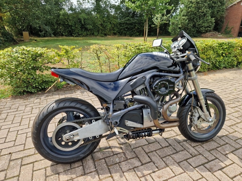 Buell S1 Lightning, 2 cilinders, 1199 cc, Motorrijbewijs A, Gebruikt