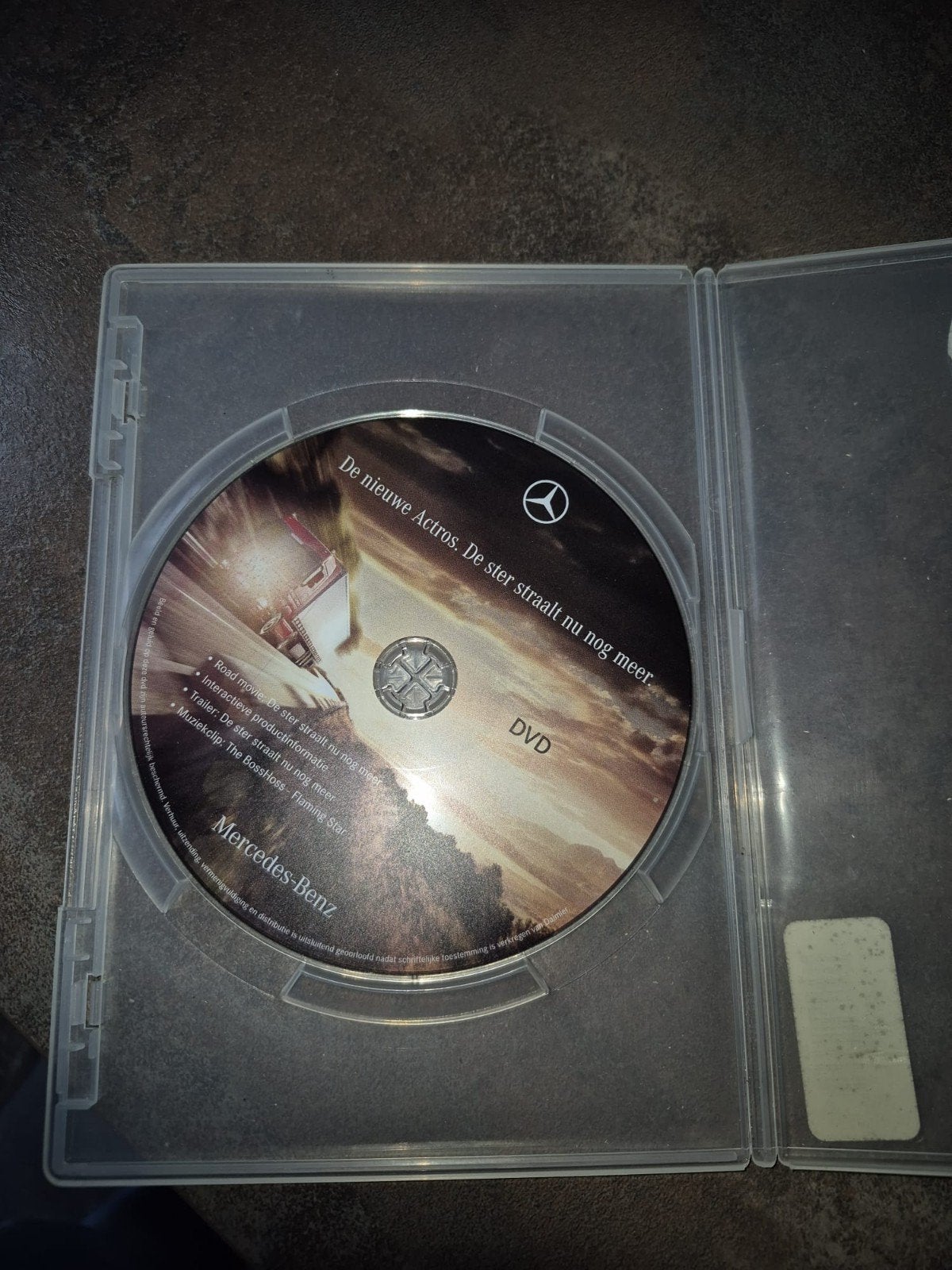 DVD Mercedes Actros - Voor de truckliefhebber, Alle leeftijden, Wetenschap of Techniek, Ophalen of Verzenden, Gebruikt