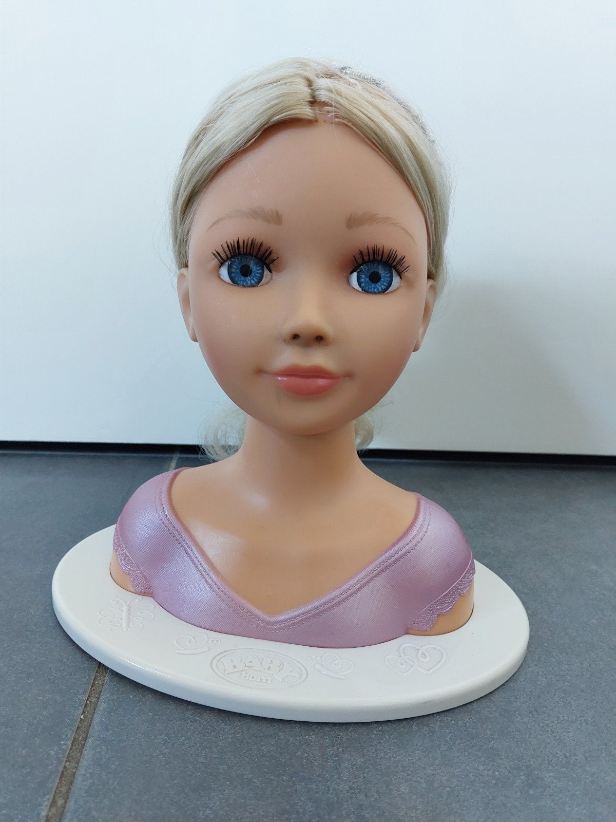 BABY born Kaphoofd Stylinghoofd Pop Blond Haar, Ophalen, Babypop