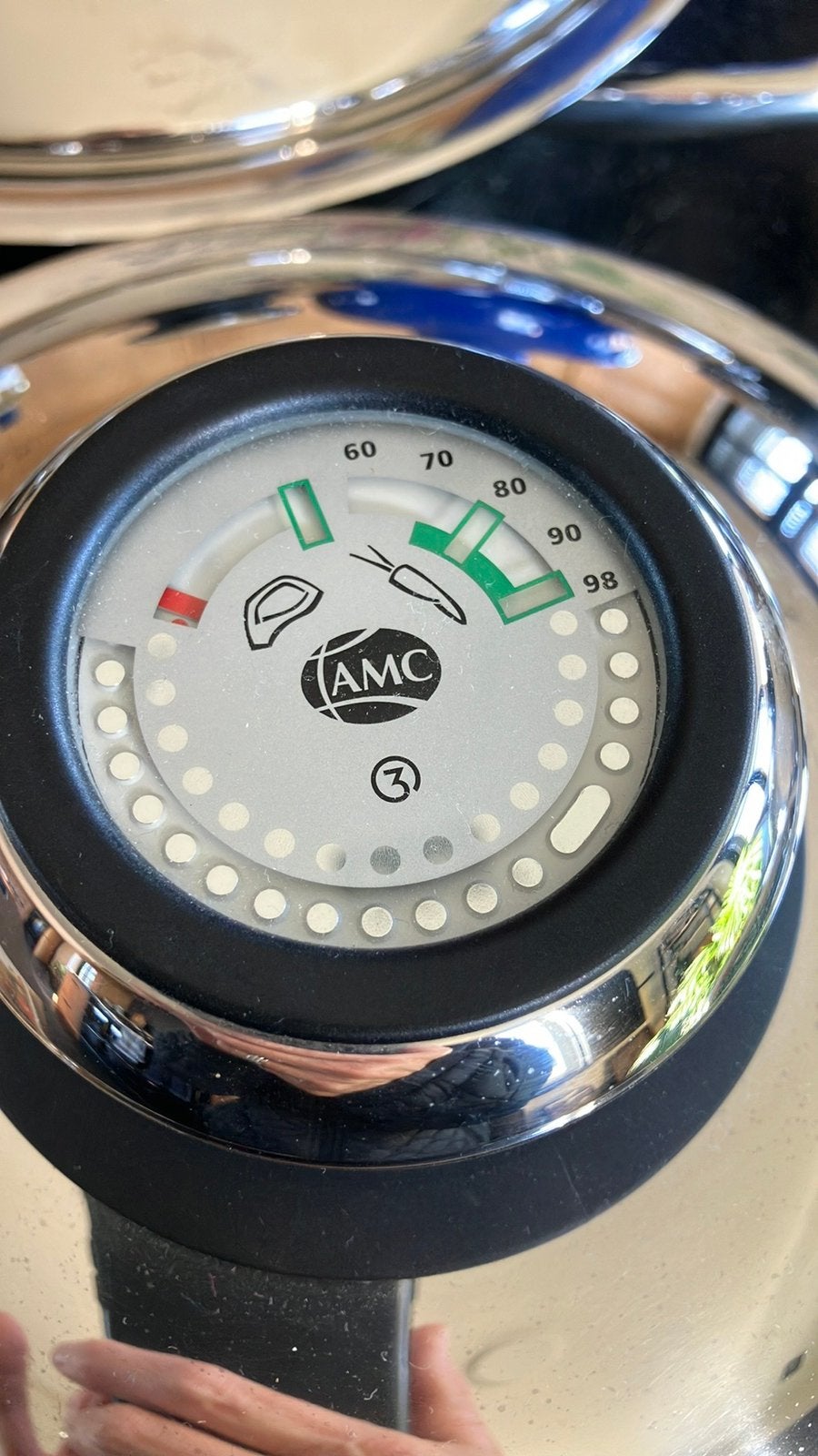 AMC premium pannenset evt per stuk te koop, Pannenset, Ophalen of Verzenden, Rvs, AMC