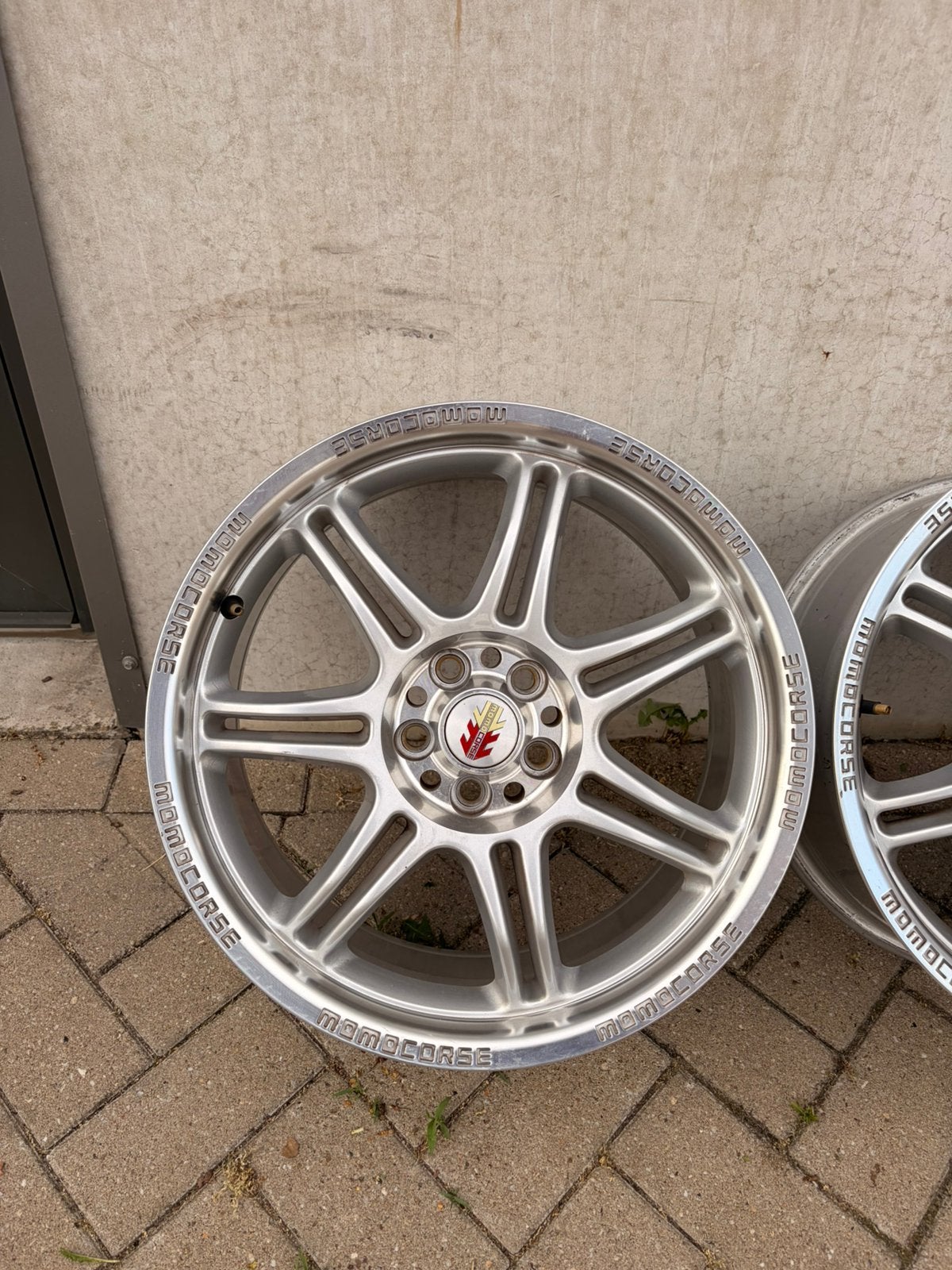 MOMO corse 5x100 17 inch VAG, Ophalen, Overige, Gebruikt, Velg(en)