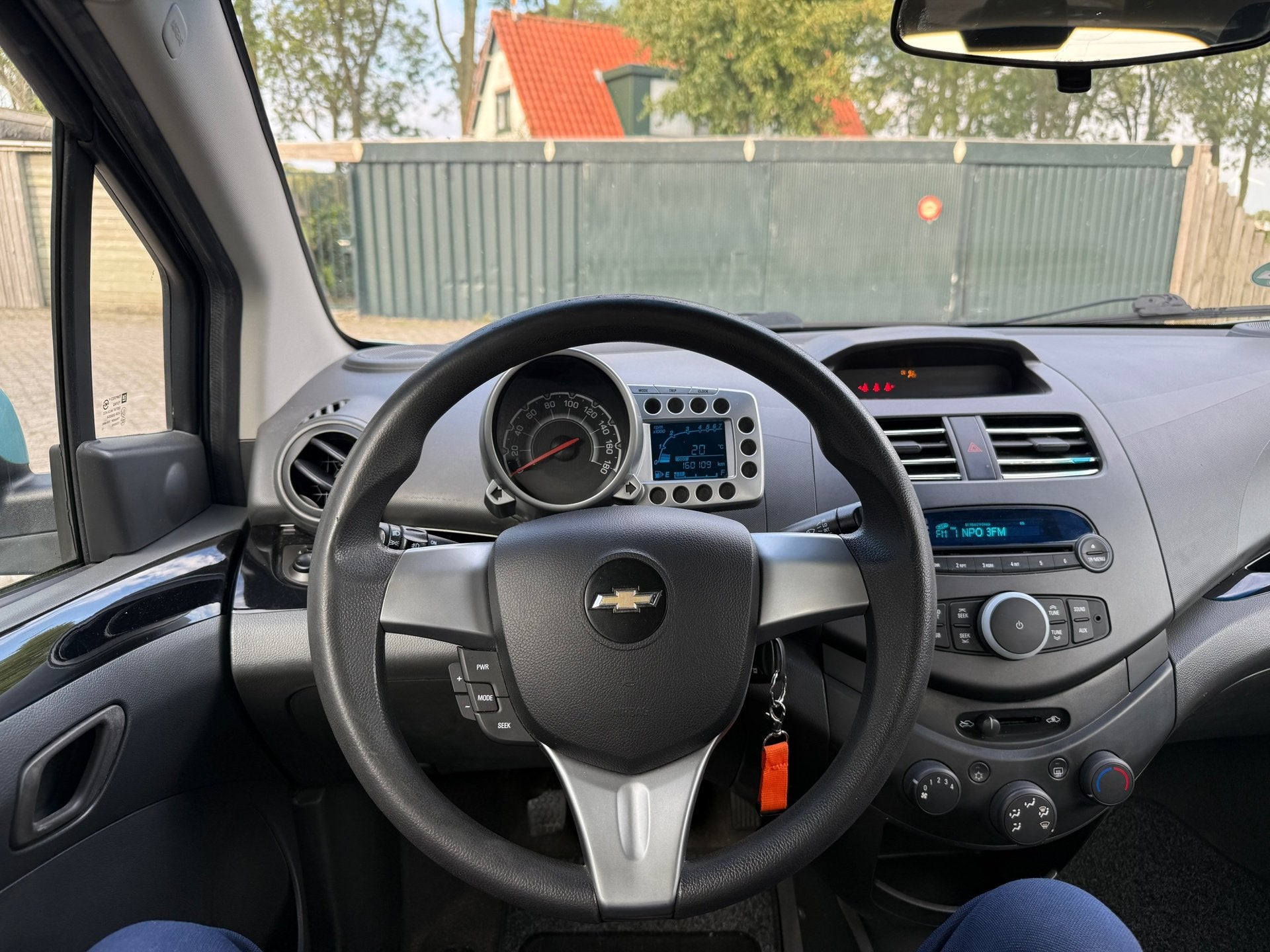 Chevrolet Spark 1.0 16V LE Streetwise Airco, Auto's, Voorwielaandrijving, Gebruikt, 4 cilinders, Blauw