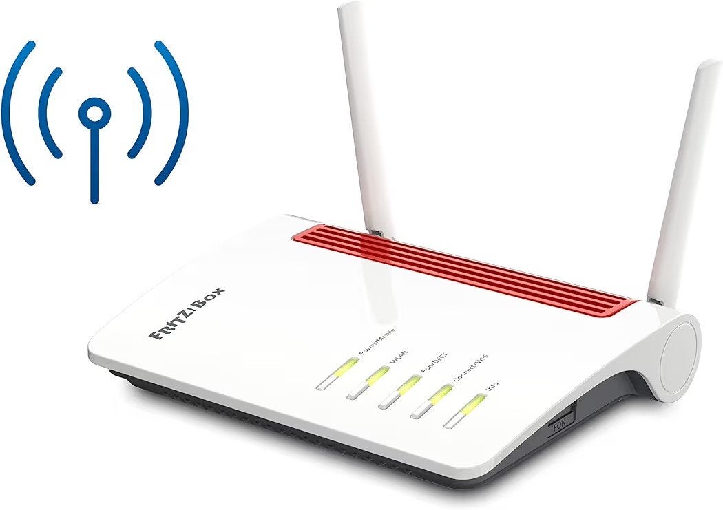 FRITZ!Box 6850 LTE Router met modem en Wi-Fi 5, Ophalen of Verzenden, Zo goed als nieuw, Router met modem, FRITZ!Box