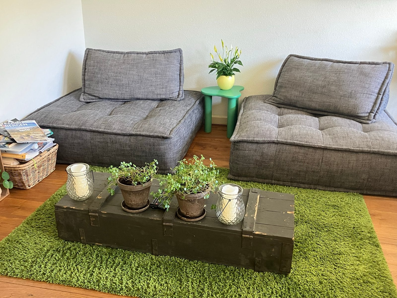 2 Loungebanken / Loveseats van Eijerkamp - nagenoeg NIEUW!, Ophalen, 100 tot 125 cm, Modern klassiek tijdloos retro ibiza beachlook