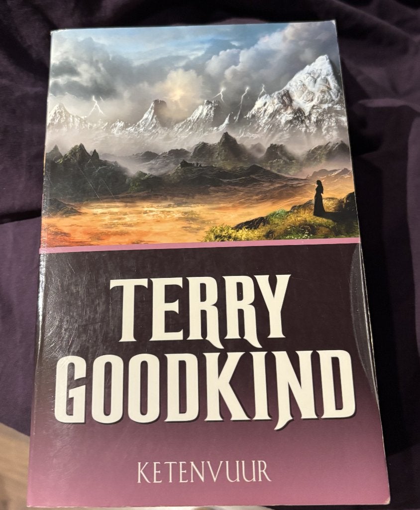 Terry Goodkind, Ketenvuur, Ophalen of Verzenden, Gelezen, Terry Goodkind