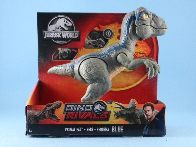 Jurassic World: Dino Rivals Primal Pal Blue MIMB, Ophalen of Verzenden, Nieuw, Film, Actiefiguur of Pop