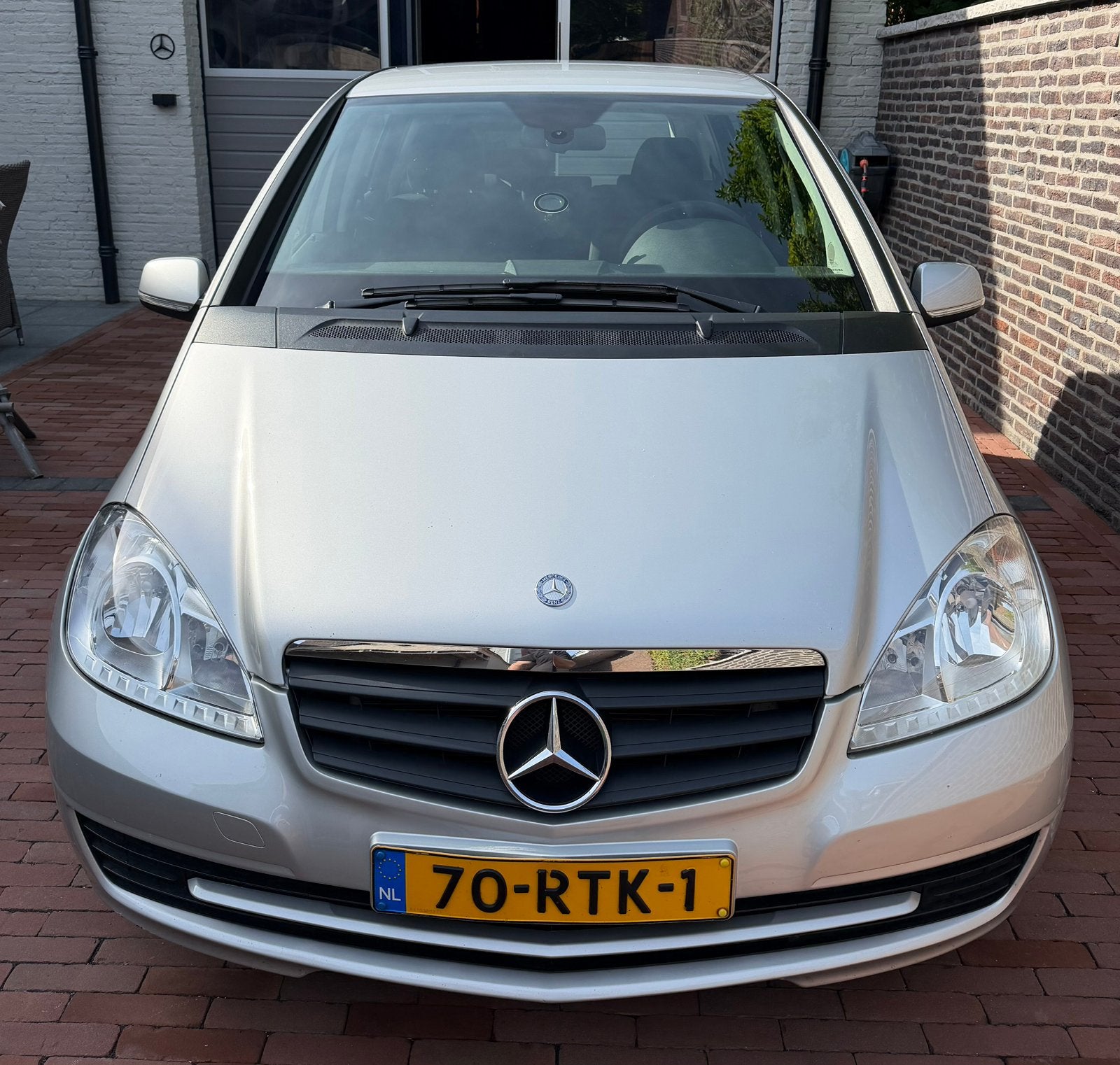 Mercedes-Benz A-Klasse A160 5DRS 2011 Grijs, Voorwielaandrijving, 49 €/maand, Origineel Nederlands, 595 kg