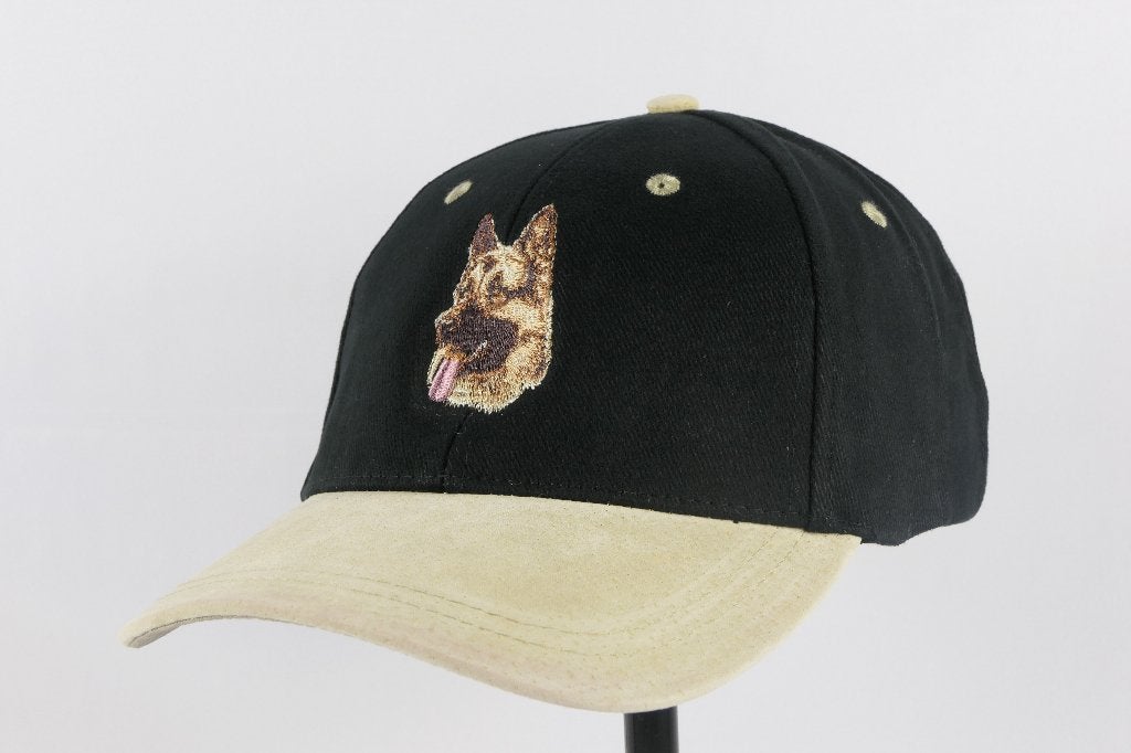 Cap met geborduurde DUITSE HERDER, Verzamelen, Beelden en Beeldjes, Nieuw, Dier, Verzenden