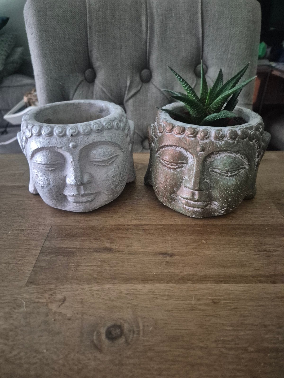 buddah planten potjes, Ophalen of Verzenden, Zo goed als nieuw, Steen/keramiek