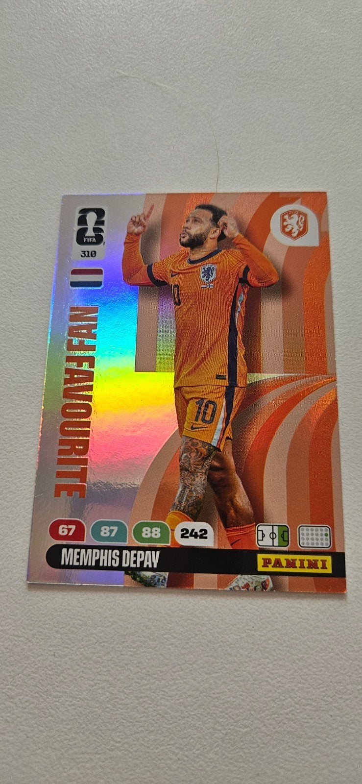 Memphis Depay Panini FIFA 365 Adrenalyn XL 2022-2023 kaart, Ophalen of Verzenden, Nieuw, Overige binnenlandse clubs, Poster, Plaatje of Sticker