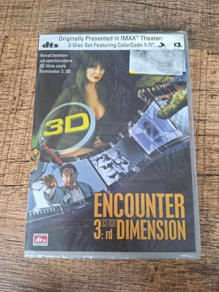 Encounter in the 3rd Dimension 2-Disc Set 3D DVD, Cd's en Dvd's, Dvd's | Overige Dvd's, Nieuw in verpakking, Boxset, Alle leeftijden