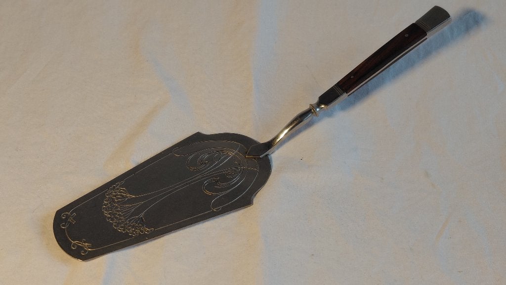 Antieke taartschep, Antiek en Kunst, Ophalen of Verzenden