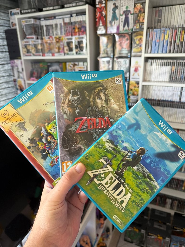 Lot Zelda Wii U games, Spelcomputers en Games, Avontuur en Actie, Gebruikt, 1 speler, Eén computer