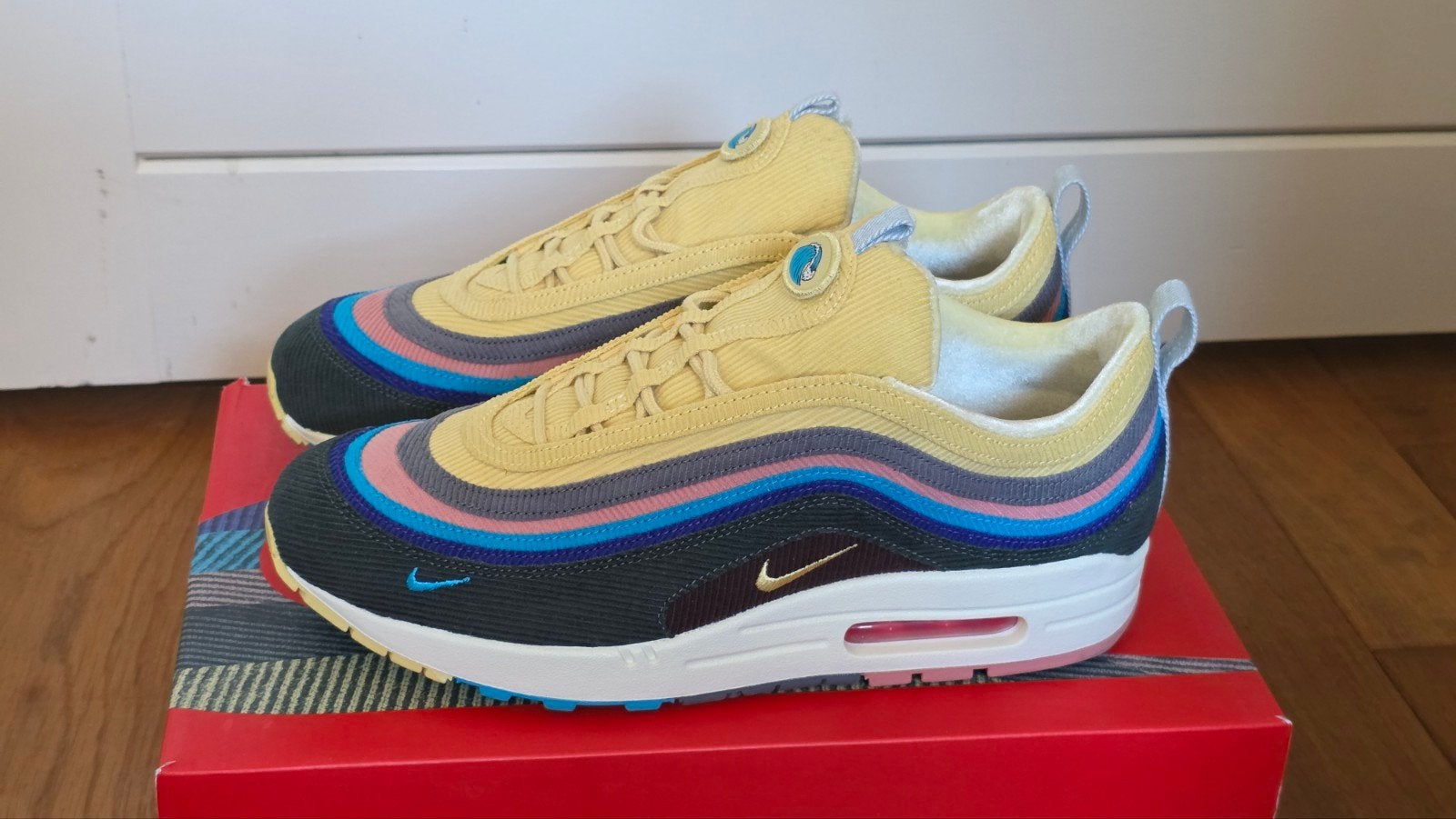 Nike Air Max 1/97 Wotherspoon maat 44, Kleding | Heren, Schoenen, Nike air max, Overige kleuren, Verzenden, Sneakers of Gympen