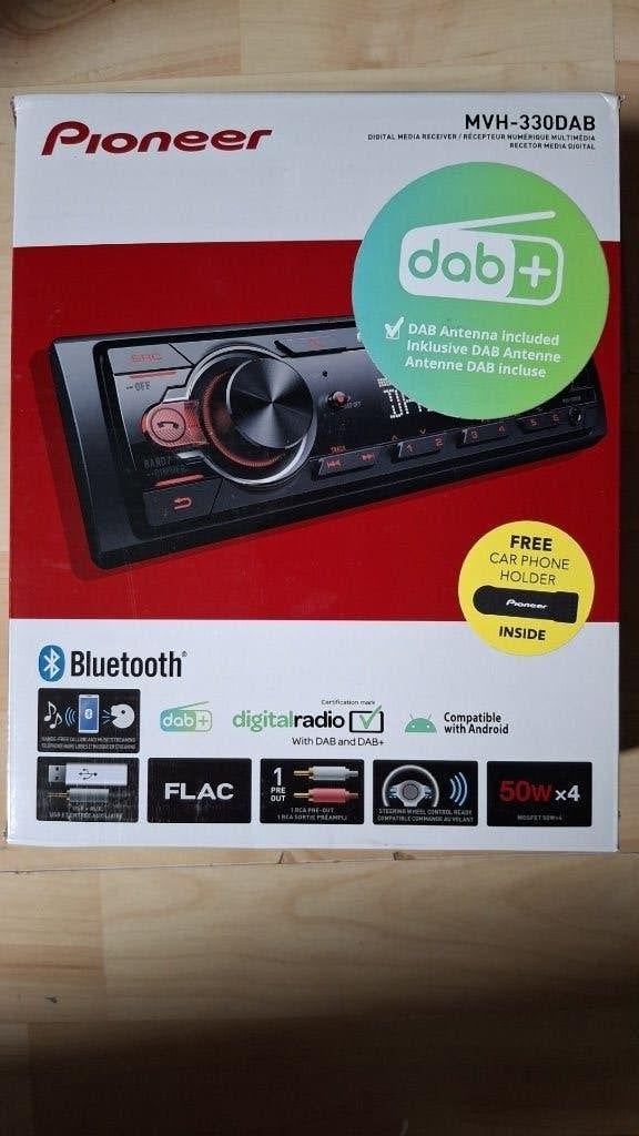 Pioneer MVH-330DAB(DAB+/Bluetooth/USB /Android compartible), Customer.support@pioneer.com, Haven 1087 Keetberglaan 1 9120 Melsele Belgium