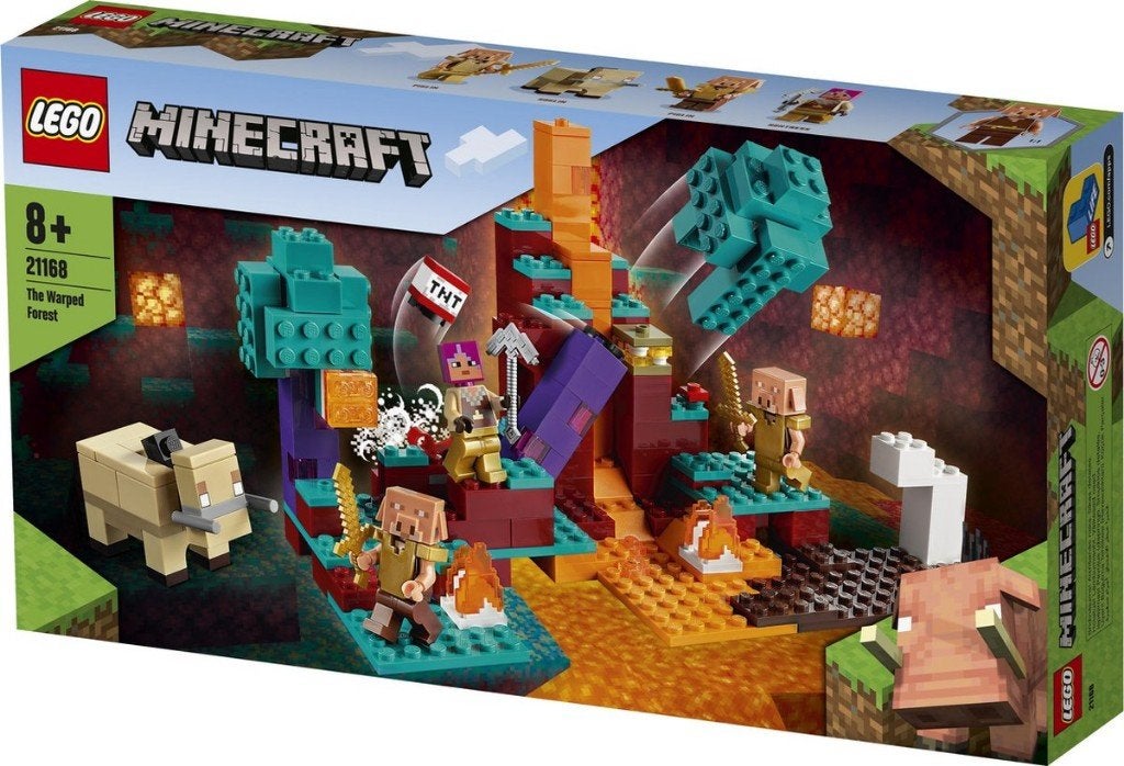 Lego Minecraft - Het verwrongen bos (21168) NIEUW, Minecraft, Nieuw, Ophalen of Verzenden, Complete set