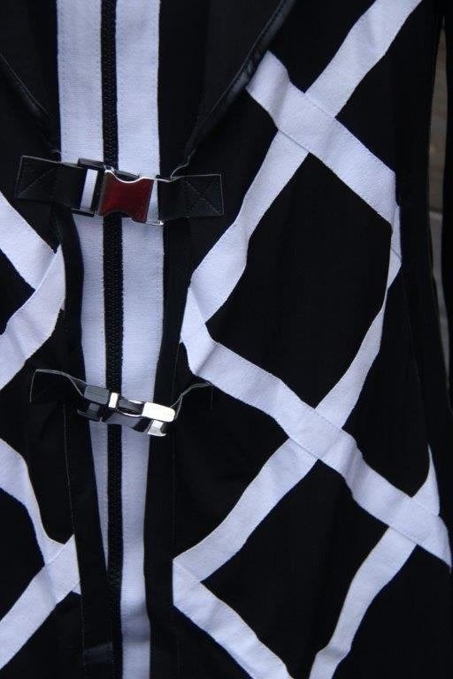 Jasje zwart/ offwhite Za-Ek mt 40 vaste prijs, Kleding | Dames, Maat 38/40 (M), Zwart, Ophalen of Verzenden, Zo goed als nieuw