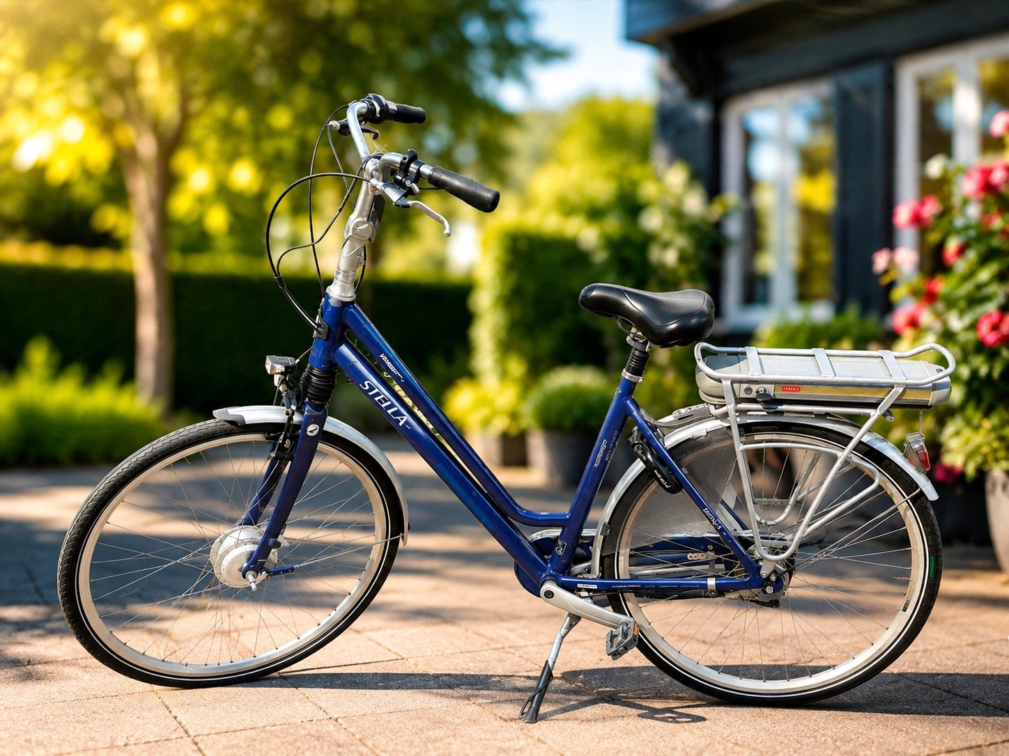 Stella Elektrische fiets -Zo goed als nieuw, Fietsen en Brommers, Elektrische fietsen, Zo goed als nieuw, 51 tot 55 cm, 30 tot 50 km per accu