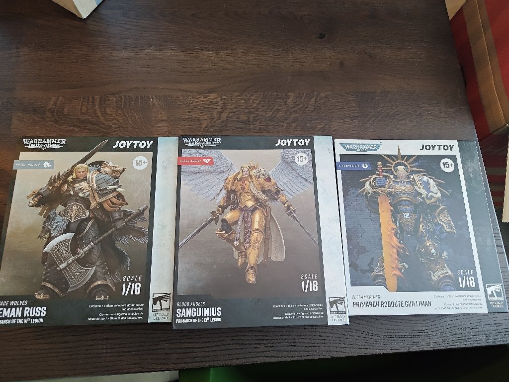 Warhammer Joytoy Primarch, Sanguinius, Leman Russ, Guilliman, Ophalen of Verzenden, Zo goed als nieuw, Warhammer, Figuurtje(s)