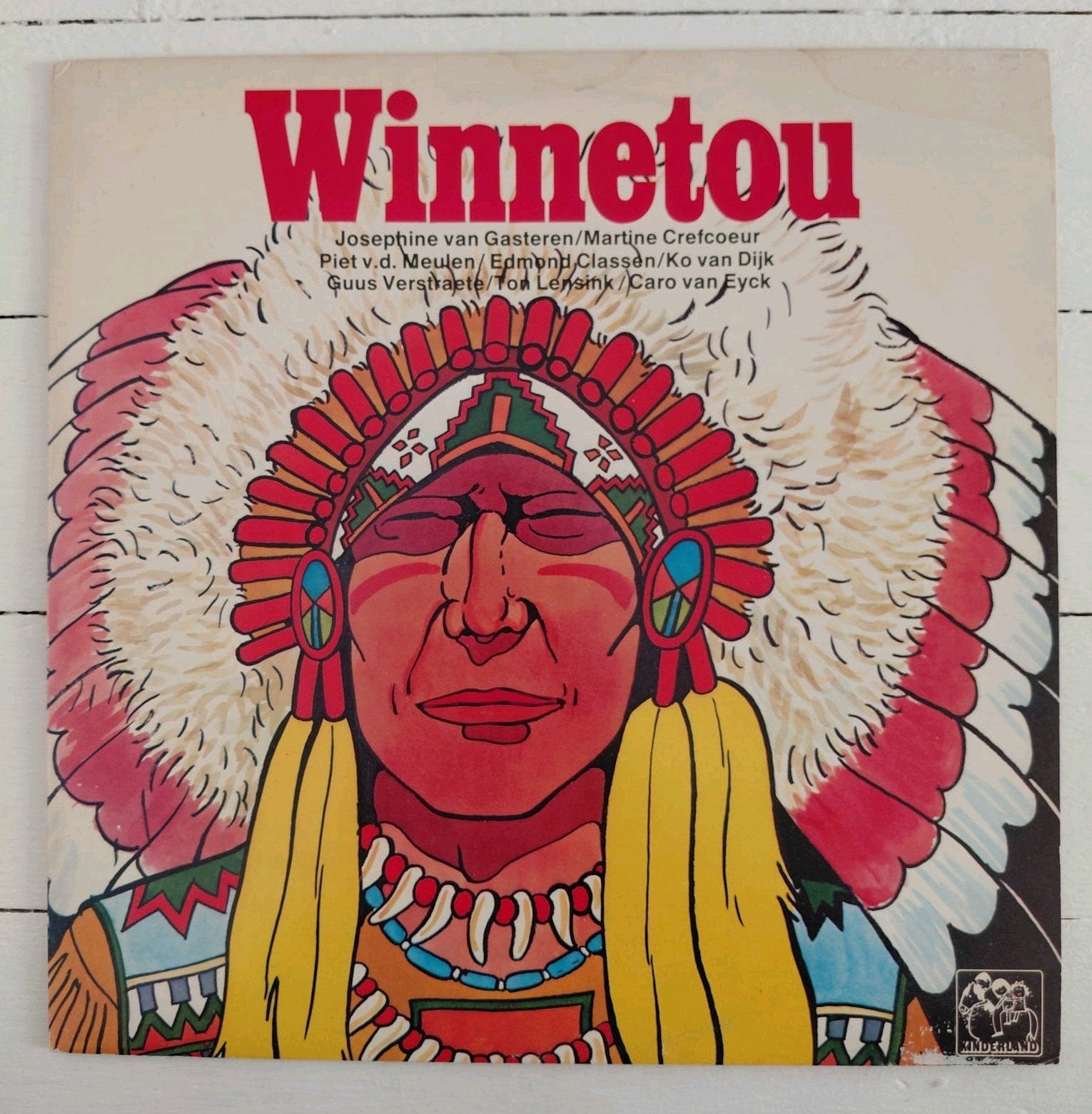 winnetou karl may lp vinyl, Ophalen of Verzenden, Gebruikt, 12 inch