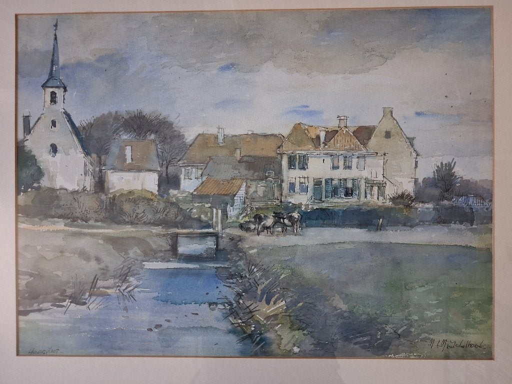 Gezicht op Heenvliet, Ophalen