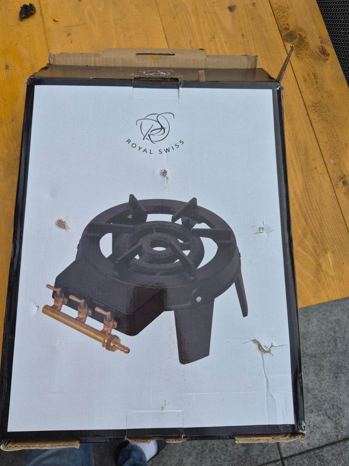 wokbrander, Ophalen of Verzenden, Nieuw in verpakking, Fornuis, Frituur en Grillen