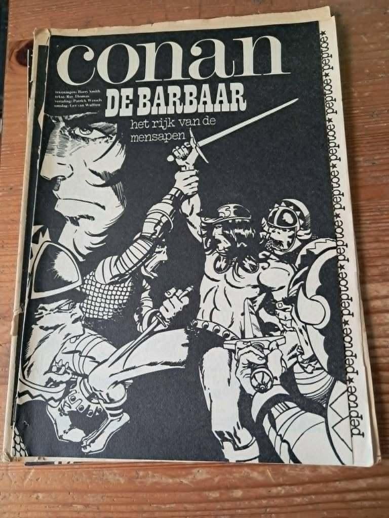 Pep bijlages hoempapa/conan/barney jordan, Boeken, Meerdere stripboeken, Ophalen, Gelezen, PEP